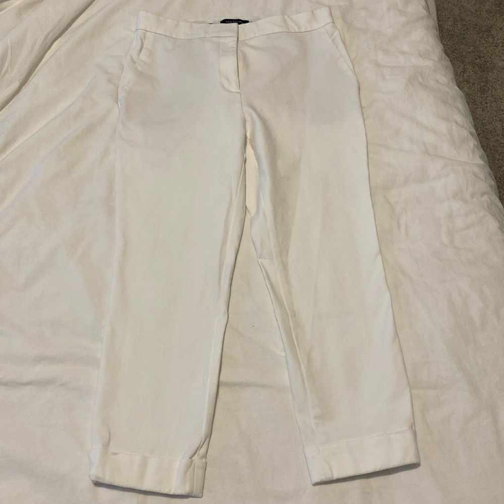 COPY - Ann Taylor cuff crop pant size 6p.